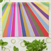 Achtergrond, vers gestript theedoek (Gevouwen)