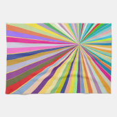 Achtergrond, vers gestript theedoek (Horizontaal)