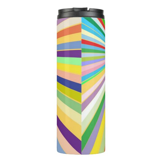 Achtergrond, vers gestript thermosbeker (Achterkant)