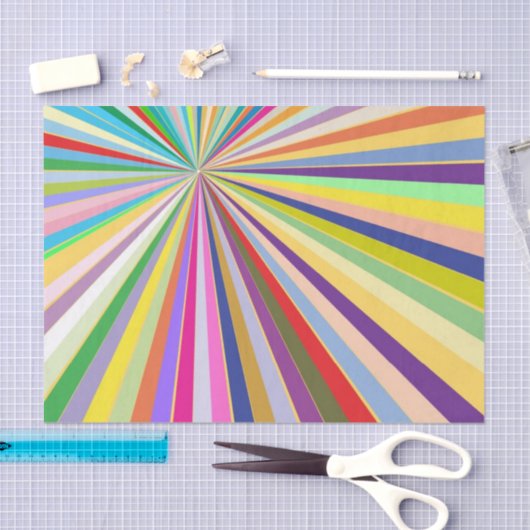 Achtergrond, vers gestript tissuepapier (Craft)