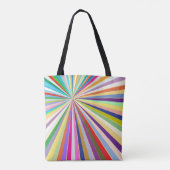 Achtergrond, vers gestript tote bag (Achterkant)