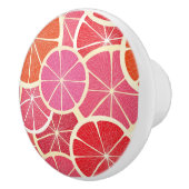 Achtergrond vintage pompelmoes keramische knop (Rechts)