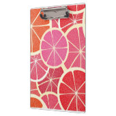 Achtergrond vintage pompelmoes klembord (Links)