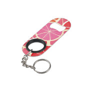 Achtergrond vintage pompelmoes mini flessenopener (Achterkant Gekanteld)