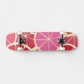 Achtergrond vintage pompelmoes skateboard (Horizontaal)