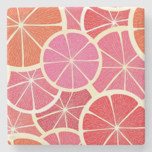 Achtergrond vintage pompelmoes stenen onderzetter