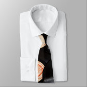 Achtergrond vinylrecords stropdas (Gebonden)