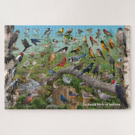 Achtergrond vogels van Indiana Legpuzzel