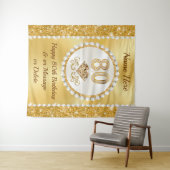 Achtergrond voor 80ste Verjaardag, 80ste Verjaarda Wandkleed (In Situ (horizontaal))