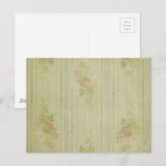 achtergrond voor  bloemkool briefkaart (Voorkant / Achterkant)