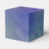 Achtergrond voor diepgaande regenboogkleurige heme bedankdoosjes (Achterkant)