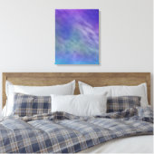 Achtergrond voor diepgaande regenboogkleurige heme canvas afdruk (Insitu (Slaapkamer))