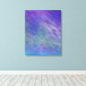 Achtergrond voor diepgaande regenboogkleurige heme canvas afdruk (Insitu (Houten vloer))