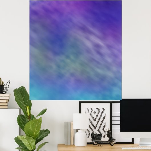 Achtergrond voor diepgaande regenboogkleurige heme poster (Thuiskantoor)