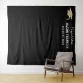 Achtergrond voor diploma-feestje foto prop wandkleed (In Situ (horizontaal))