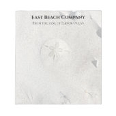 Achtergrond voor doorsnede en dollar notitieblok (Voorkant)