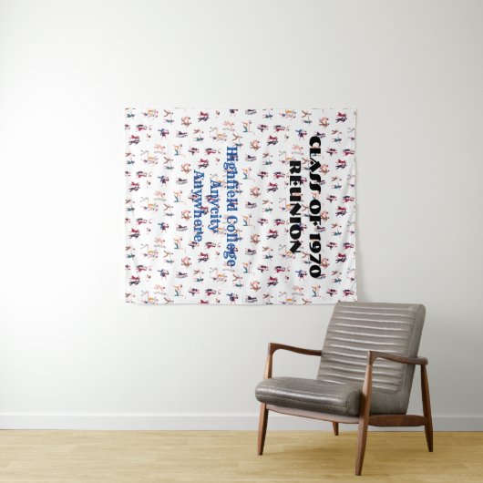 Achtergrond voor evenementen - tekst is bewerkbaar wandkleed (In Situ (horizontaal))