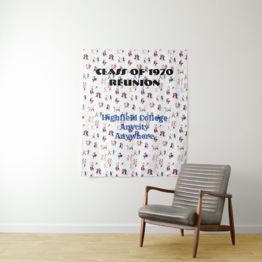 Achtergrond voor evenementen - tekst is bewerkbaar wandkleed (In situ)