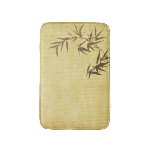 Achtergrond voor gegrepen bamboepapier badmat (Voorkant Verticaal)
