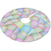 Achtergrond voor gekleurde paaseieren kerstboom rok (Gekanteld)