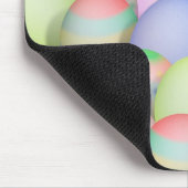 Achtergrond voor gekleurde paaseieren muismat (Hoek)