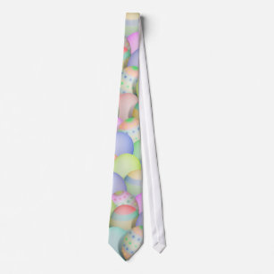 Achtergrond voor gekleurde paaseieren stropdas