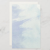 achtergrond voor grote waterverf - waterverf briefpapier (Voorkant / Achterkant)