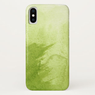 achtergrond voor grote waterverf - waterverf - ver iPhone x hoesje