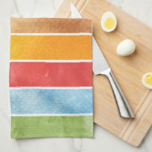 achtergrond voor grote waterverf - waterverf verve theedoek (Quarter Fold)