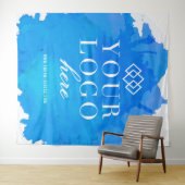 Achtergrond voor handelsbeurs evenement met waterv wandkleed (In Situ (horizontaal))