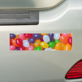 Achtergrond voor kwallen - Paasgeleibonen Bumpersticker (Op auto)