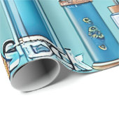 Achtergrond voor Lab Equipment Pack Cadeaupapier (Rol Hoek)