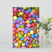 Achtergrond voor marties briefpapier (Staand voorkant)