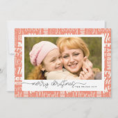 Achtergrond voor Merry-tekst Kaart (Voorkant)