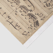 Achtergrond voor muziekblad Junk Journal Tissuepapier (Detail)