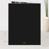 Achtergrond voor Succulent en bloemen Kaart (Achterkant)