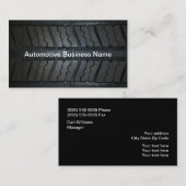 Achtergrond voor tapeband voor auto's visitekaartje (Voorkant / Achterkant)