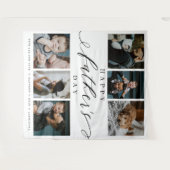 Achtergrond voor Vaderdag viering foto's Wandkleed (Voorkant (horizontaal))