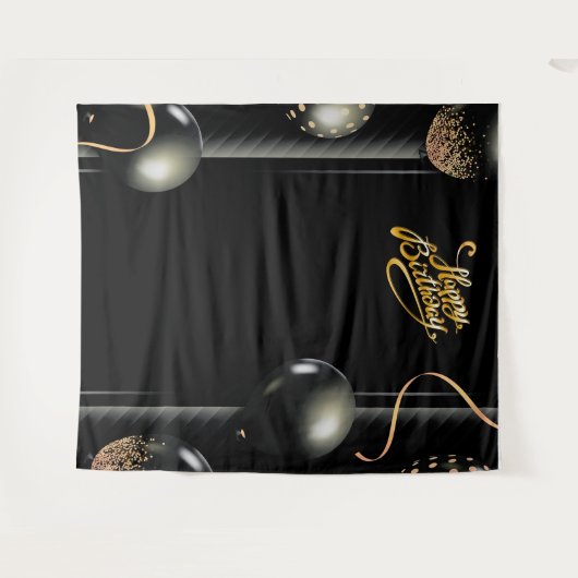 Achtergrond voor verjaardag wandkleed (Voorkant (horizontaal))