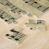 Achtergrond voor Victoriaans muziekblad Legpuzzel (Zijkant)