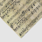 Achtergrond voor Victoriaans muziekblad Tissuepapier (Detail)