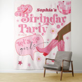 Achtergrond voor vrijgezellenfeest met Laatste Dis Wandkleed (In situ)