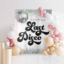 Achtergrond voor vrijgezellenfeest met laatste dis