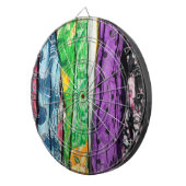 Achtergrond voor weefsels dartbord (Voorkant Rechts)