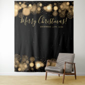 Achtergrond Vroegere kerstwinter Wandkleed (In situ)