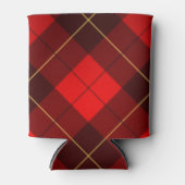 Achtergrond Wallace tartan Blikjeskoeler (Voorkant)