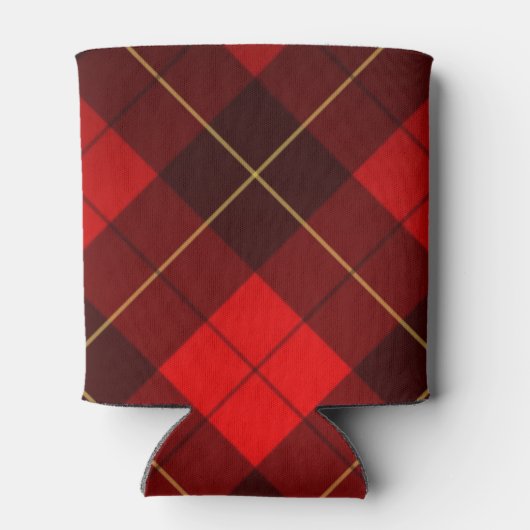 Achtergrond Wallace tartan Blikjeskoeler (Achterkant)