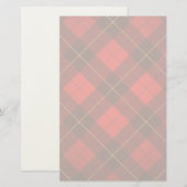 Achtergrond Wallace tartan Briefpapier (Voorkant / Achterkant)