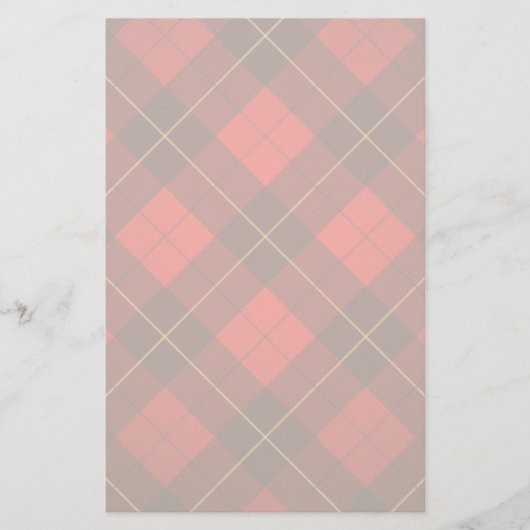 Achtergrond Wallace tartan Briefpapier (Voorkant)