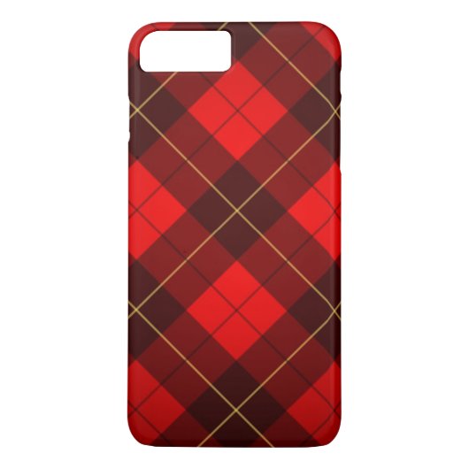 Achtergrond Wallace tartan Case-Mate iPhone Case (Achterkant)